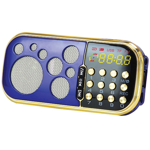 SuperSonic Portable Bluetooth Speaker-FM Radio, LED Display, USB/SD Inputs 1 SuperSonic Portable Bluetooth Speaker-FM Radio, LED Display, USB/SD Inputs 1