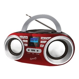 SuperSonic Portable MP3/CD Player w/ USB/ AUX Inputs & AM/FM Radio 1 SuperSonic Portable MP3/CD Player w/ USB/ AUX Inputs & AM/FM Radio 1