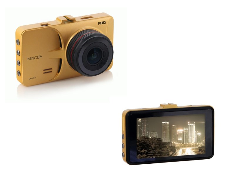 Minolta® Gold Full HD 1080P Car Camcorder 1 Minolta® Gold Full HD 1080P Car Camcorder 1