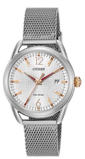 Citizen® Ladies LTR Eco-Drive® Stainless Steel Case & Mesh Bracelet Watch 1 Citizen® Ladies LTR Eco-Drive® Stainless Steel Case & Mesh Bracelet Watch 1