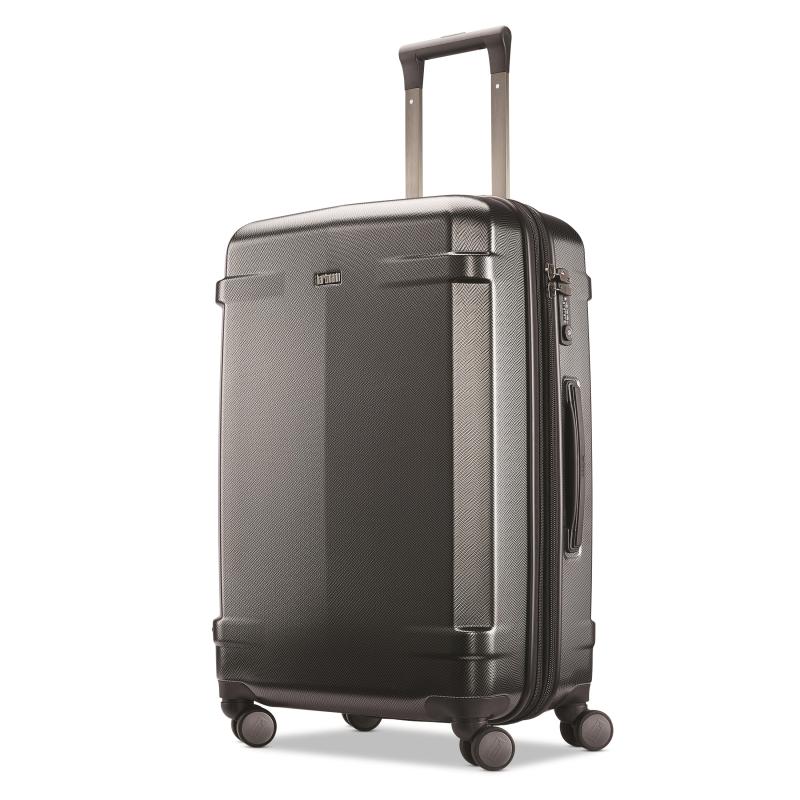 Hartmann Century Deluxe Med Jrny Exp Spinner Luggage - Black/Gunmetal Gray 2 Hartmann Century Deluxe Med Jrny Exp Spinner Luggage - Black/Gunmetal Gray 2