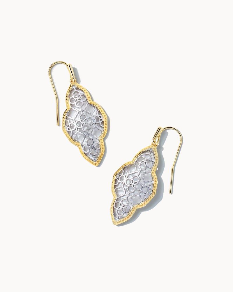 Kendra Scott Abbie Drop Earrings - Gold 2 Kendra Scott Abbie Drop Earrings - Gold 2