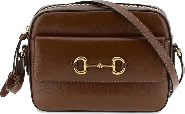 Gucci Horsebit 1955 Small Shoulder Bag - Brown 2 Gucci Horsebit 1955 Small Shoulder Bag - Brown 2