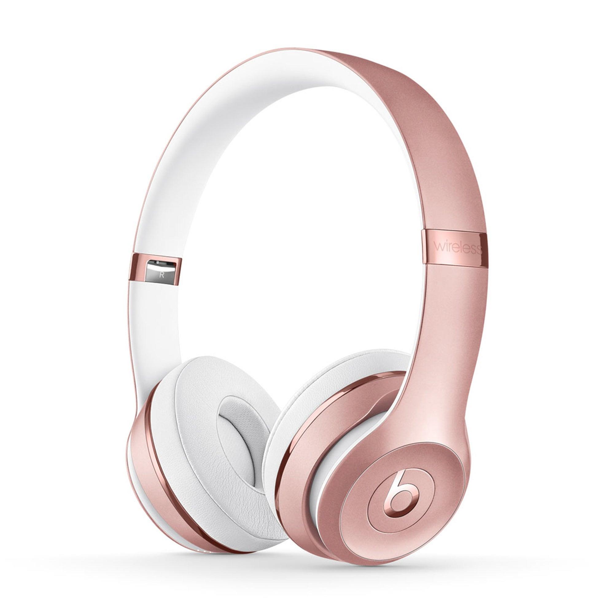 Beats by Dre Solo3 Wireless On Ear Headphones Rose Gold 2 Beats by Dre Solo3 Wireless On Ear Headphones Rose Gold 2