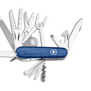 Victorinox Swiss Army Corporate Gifts Knife Swiss Champ- Translucent Sapphire 2 Victorinox Swiss Army Corporate Gifts Knife Swiss Champ- Translucent Sapphire 2