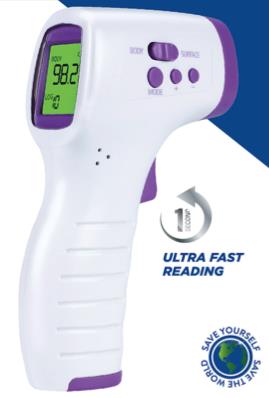 VivitarĀ® Non-Contact Infrared Thermometer 1 VivitarĀ® Non-Contact Infrared Thermometer 1