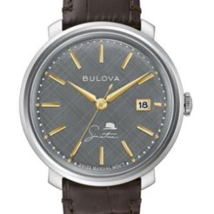 Citizen® Bulova Frank Sinatra Men%27s Mechanical Brown Crocodile Leather Strap Watch 2 Citizen® Bulova Frank Sinatra Men%27s Mechanical Brown Crocodile Leather Strap Watch 2