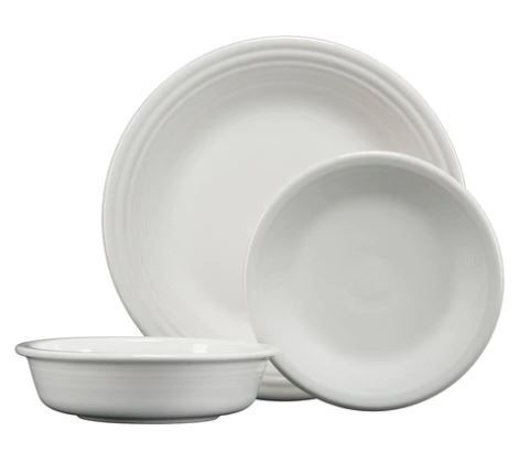 Fiesta 3 PC Classic Bowls & Plates Placesetting 2 Fiesta 3 PC Classic Bowls & Plates Placesetting 2