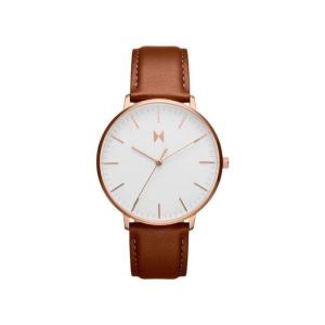 MVMT Mens Legacy Slim Eagle Tan Leather Strap Watch White Dial 2 MVMT Mens Legacy Slim Eagle Tan Leather Strap Watch White Dial 2
