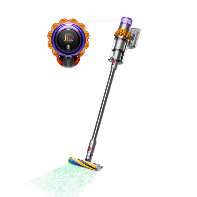 Dyson V15 Detect Cordless Vacuum Yellow/Nickel 2 Dyson V15 Detect Cordless Vacuum Yellow/Nickel 2