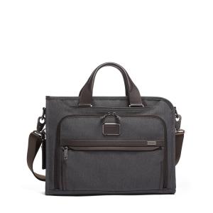 Tumi Alpha Slim Deluxe Portfolio- Anthracite 2 Tumi Alpha Slim Deluxe Portfolio- Anthracite 2