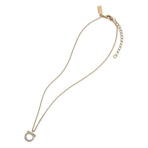 Salvatore Ferragamo Gancini Crystal Necklace 2 Salvatore Ferragamo Gancini Crystal Necklace 2