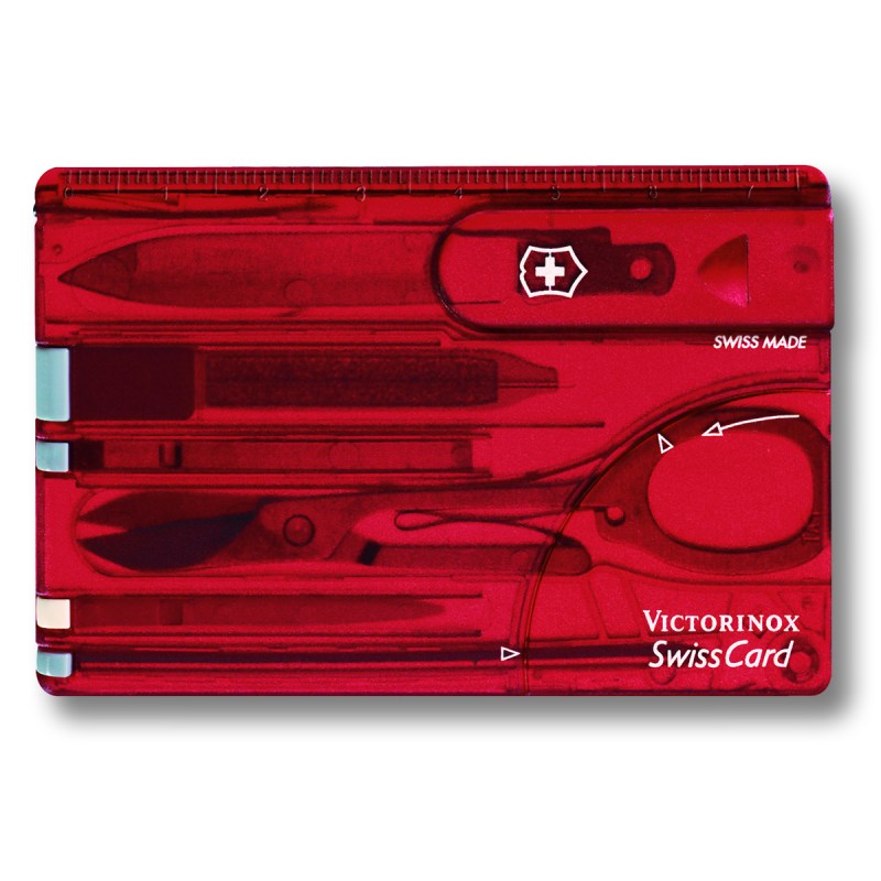 Victorinox Swiss Army Corporate Gifts Knife Swisscard Ruby 2 Victorinox Swiss Army Corporate Gifts Knife Swisscard Ruby 2