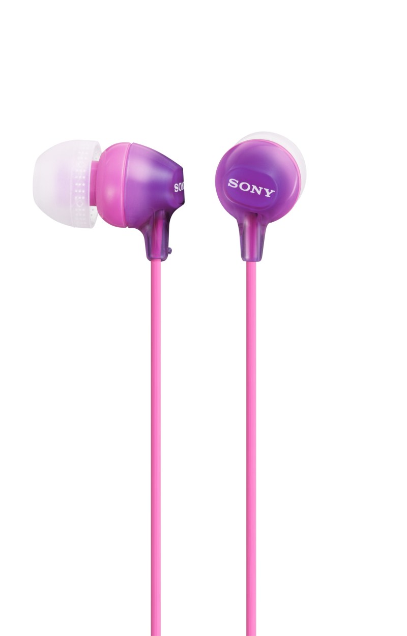 Sony Violet Purple EX Series Fashion Color Ear Buds 1 Sony Violet Purple EX Series Fashion Color Ear Buds 1