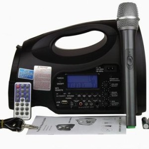 Hisonic® Rechargeable Portable PA System w/100 Channel UHF 1 Hisonic® Rechargeable Portable PA System w/100 Channel UHF 1