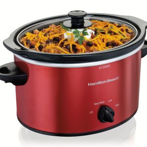 Hamilton Beach® Red 3 Qt. Slow Cooker 2 Hamilton Beach® Red 3 Qt. Slow Cooker 2