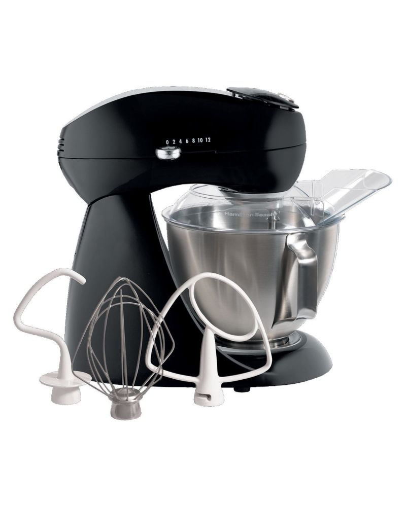Hamilton Beach® Eclectrics® Black All-Metal Stand Mixer 2 Hamilton Beach® Eclectrics® Black All-Metal Stand Mixer 2