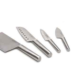 BergHoff Straight Santoku Knife Set Hollow 4Pc 2 BergHoff Straight Santoku Knife Set Hollow 4Pc 2