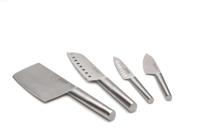 BergHoff Straight Santoku Knife Set Hollow 4Pc 2 BergHoff Straight Santoku Knife Set Hollow 4Pc 2