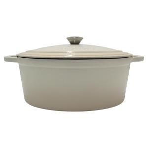 BergHoff® Neo 8Qt Cast Iron Oval Cast Cov Dutch Oven Meringue 2 BergHoff® Neo 8Qt Cast Iron Oval Cast Cov Dutch Oven Meringue 2