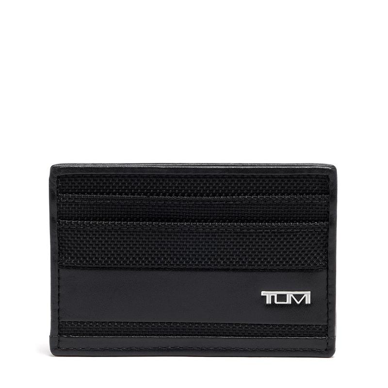 Tumi Alpha Slim Card Case- Black Leather 2 Tumi Alpha Slim Card Case- Black Leather 2