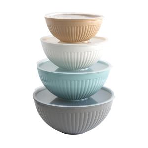 Nordic Ware 8-Piece Covered Bowl Set 2 Nordic Ware 8-Piece Covered Bowl Set 2