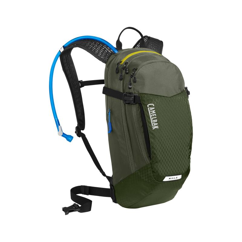CamelBak M.U.L.E. 12 100 Oz. Hydration Pack Dusty Olive 2 CamelBak M.U.L.E. 12 100 Oz. Hydration Pack Dusty Olive 2