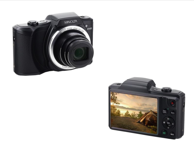 Minolta® Black 20Mp HD Camera w/22x Zoom 1 Minolta® Black 20Mp HD Camera w/22x Zoom 1