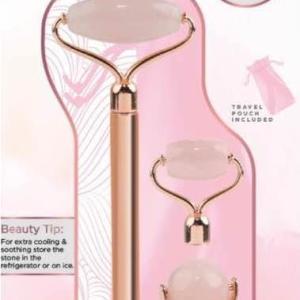 Vivitar® Electric Rose Quartz Facial Roller Kit 1 Vivitar® Electric Rose Quartz Facial Roller Kit 1