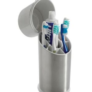 OXO Stainless Steel Toothbrush Holder 2 OXO Stainless Steel Toothbrush Holder 2