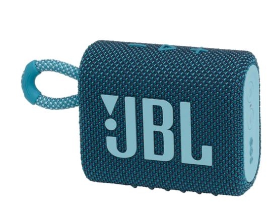 JBL GO 3 Waterproof Portable Bluetooth Speaker Blue 1 JBL GO 3 Waterproof Portable Bluetooth Speaker Blue 1