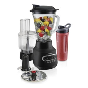 Hamilton Beach Multiblend® Kitchen System, 3-In-1 Blender With Food Processor Attachment, 52 Oz. Ble 2 Hamilton Beach Multiblend® Kitchen System, 3-In-1 Blender With Food Processor Attachment, 52 Oz. Ble 2
