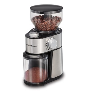 Hamilton Beach Burr Coffee Grinder, 18 Grind Settings, Grinds Enough To Brew 2-14 Cups Of Coffee, Du 2 Hamilton Beach Burr Coffee Grinder, 18 Grind Settings, Grinds Enough To Brew 2-14 Cups Of Coffee, Du 2