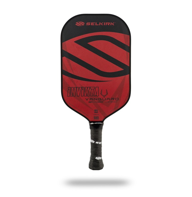 Selkirk Amped Invikta Lightweight-Selkirk Red Pickleball Paddle 2 Selkirk Amped Invikta Lightweight-Selkirk Red Pickleball Paddle 2