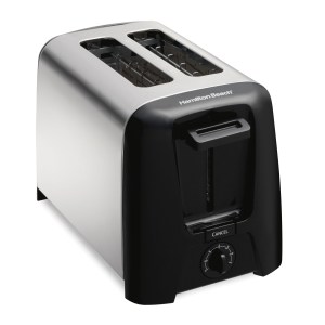 Hamilton Beach® 2 Slice Toaster Extra-Wide Slots Black & Silver 2 Hamilton Beach® 2 Slice Toaster Extra-Wide Slots Black & Silver 2