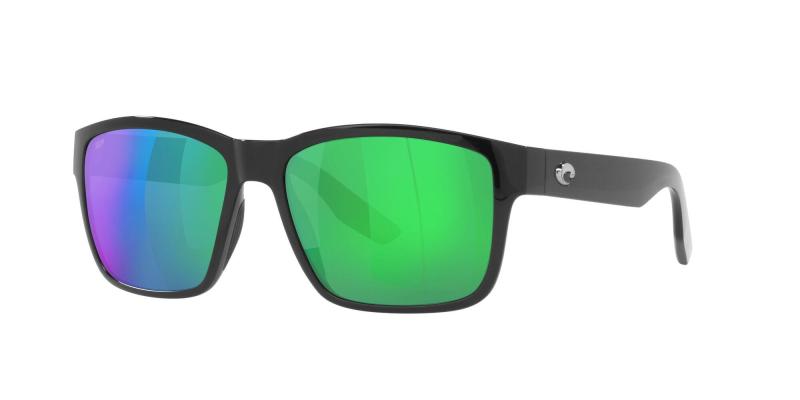 Costa Del Mar Paunch Sunglasses - (Frame) Black; (Lens) Green Mirror 580P 2 Costa Del Mar Paunch Sunglasses - (Frame) Black; (Lens) Green Mirror 580P 2