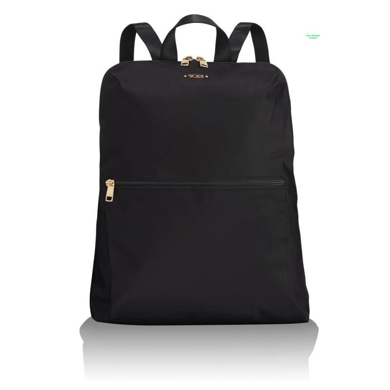 Tumi Corporate Collection Just In Case Backpack- Black 2 Tumi Corporate Collection Just In Case Backpack- Black 2