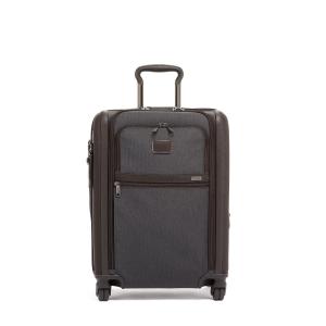 Tumi Alpha Continental Dual Access 4 Wheeled Carry-On Luggage - Anthracite 2 Tumi Alpha Continental Dual Access 4 Wheeled Carry-On Luggage - Anthracite 2