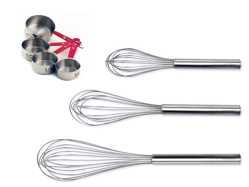 BergHoff 18/10 Ss 7Pc Bake Set: 3Pc Whisk Set & 4Pc Measuring Cup Set 2 BergHoff 18/10 Ss 7Pc Bake Set: 3Pc Whisk Set & 4Pc Measuring Cup Set 2