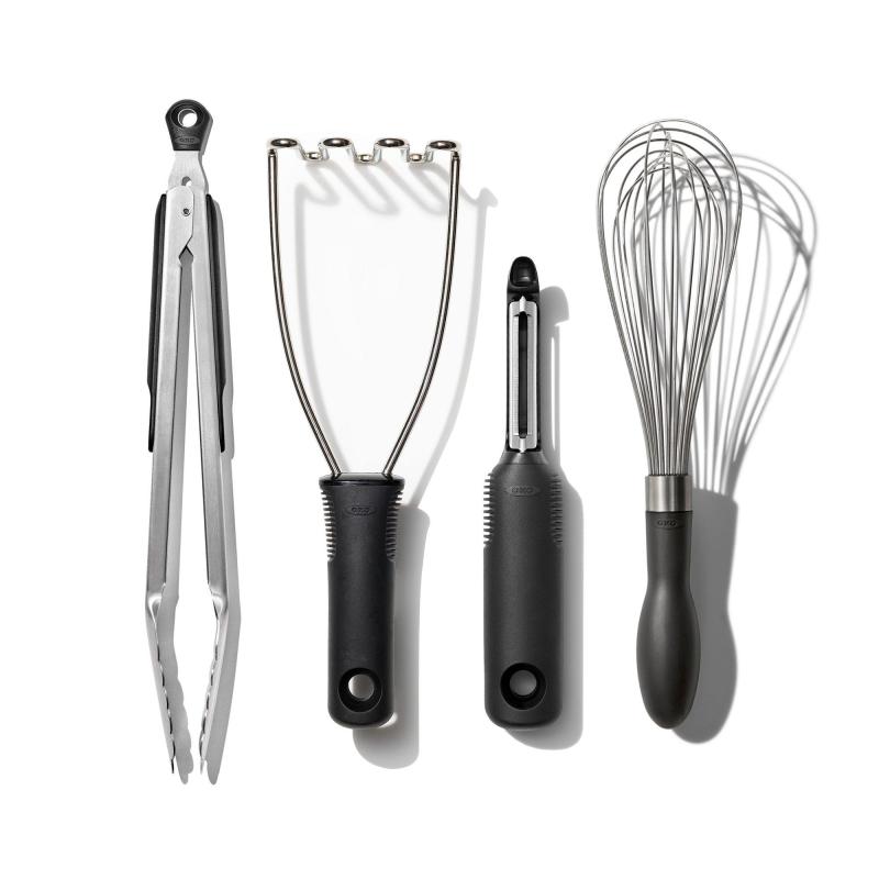 OXO Good Grips 4Pc Essential Kitchen Tool Set 2 OXO Good Grips 4Pc Essential Kitchen Tool Set 2