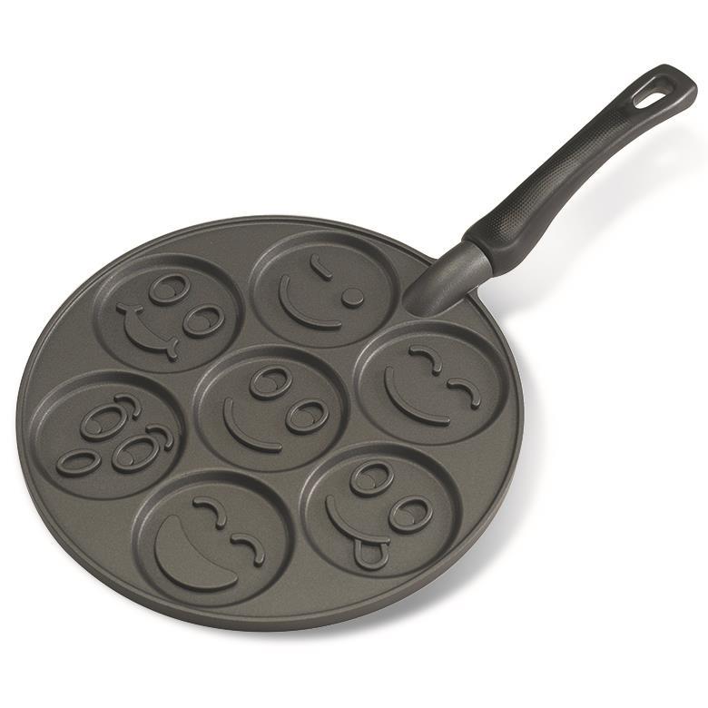 Nordic Ware Smiley Face Pancake Pan 2 Nordic Ware Smiley Face Pancake Pan 2