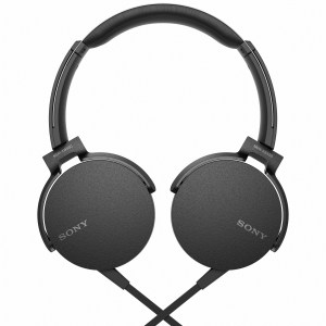 Sony Black EXTRA BASS™ Headphones 1 Sony Black EXTRA BASS™ Headphones 1