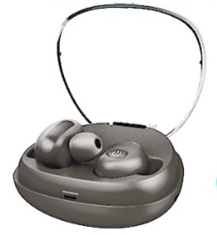 Vivitar® Black %27True Wireless%27 Bluetooth® Earphones 1 Vivitar® Black %27True Wireless%27 Bluetooth® Earphones 1