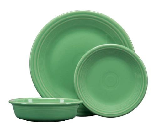 Fiesta 3 PC Meadow Classic Bowls & Plates Placesetting 2 Fiesta 3 PC Meadow Classic Bowls & Plates Placesetting 2