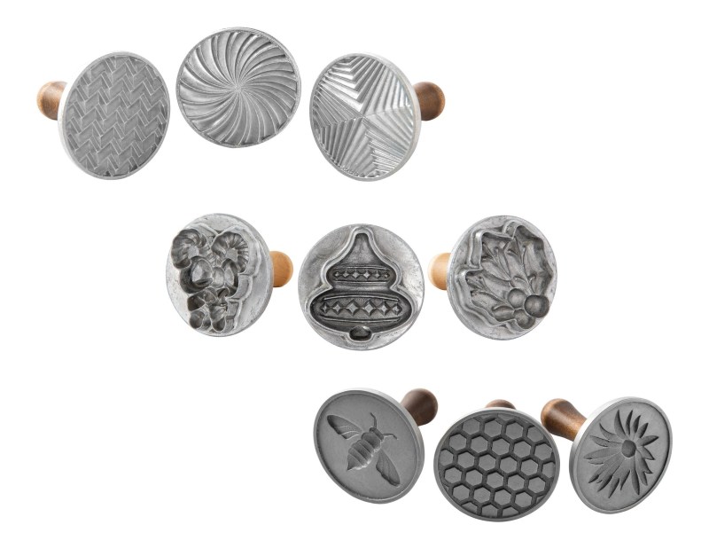 Nordic Ware Cookie Stamp Bundle - Set Of 9 2 Nordic Ware Cookie Stamp Bundle - Set Of 9 2