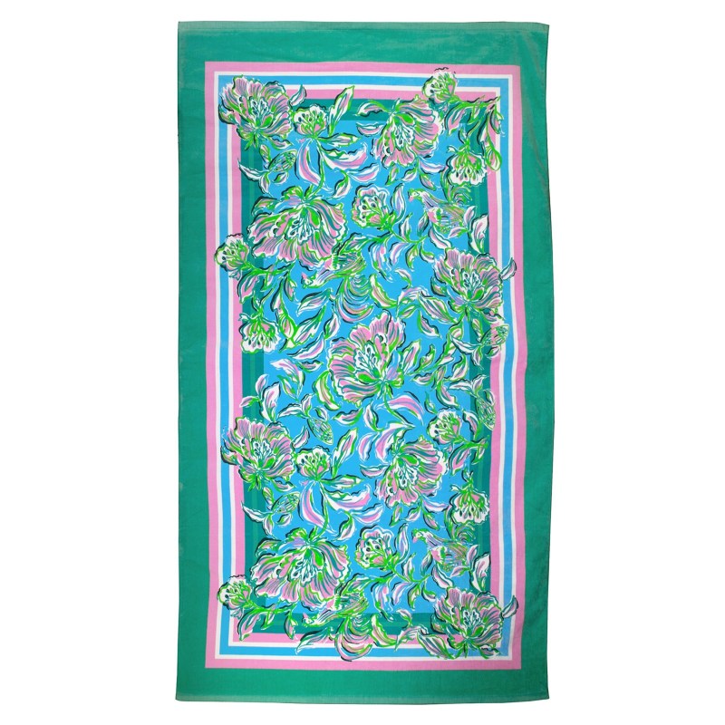 Lilly Pulitzer Beach Towel - Chick Magnet 2 Lilly Pulitzer Beach Towel - Chick Magnet 2