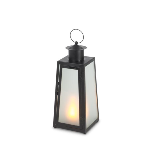 Everlasting Glow Fireglow Black Metal Lantern 2 Everlasting Glow Fireglow Black Metal Lantern 2