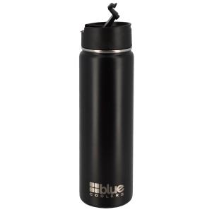 Blue Coolers Black 20 Oz. Flask (Slide) 2 Blue Coolers Black 20 Oz. Flask (Slide) 2
