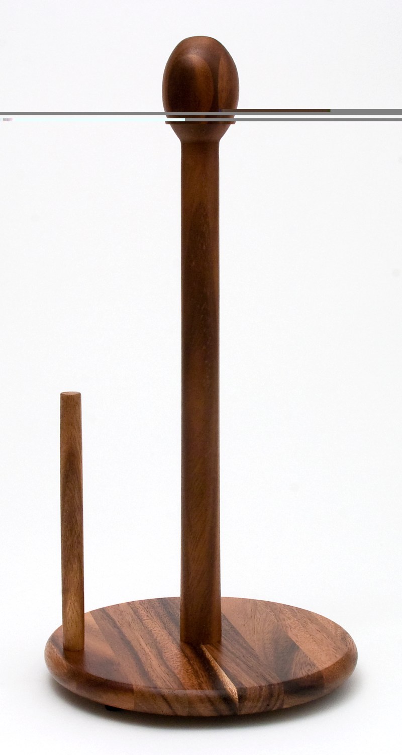 Lipper Acacia Standing Towel Holder 1 Lipper Acacia Standing Towel Holder 1