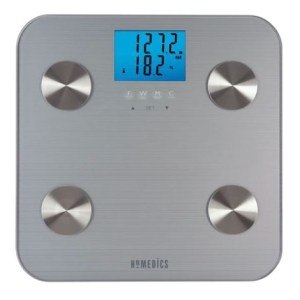 Homedics HealthStation Body Fat Bathroom Scale Silver 1 Homedics HealthStation Body Fat Bathroom Scale Silver 1